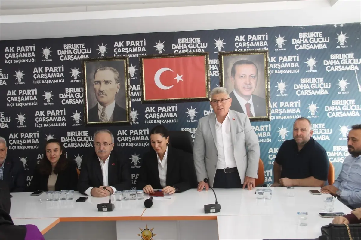 ak parti mkyk uyesi karaaslandan partisinin carsamba ilce baskanligina ziyaret MvsGbVh6.jpg