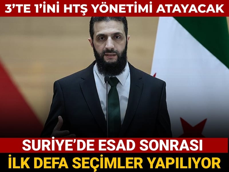 suriyede esad sonrasi ilk secimler yapiliyor 3te 1ini hts atayacak s86Es3j4