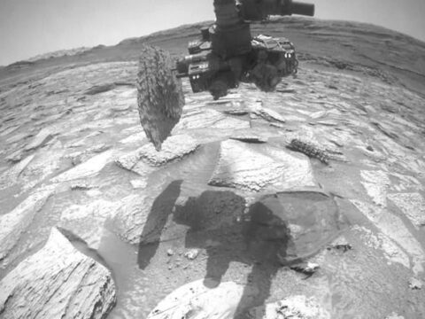 Curiosity Aracının Mars’taki Matkap Problemi Görüntülendi