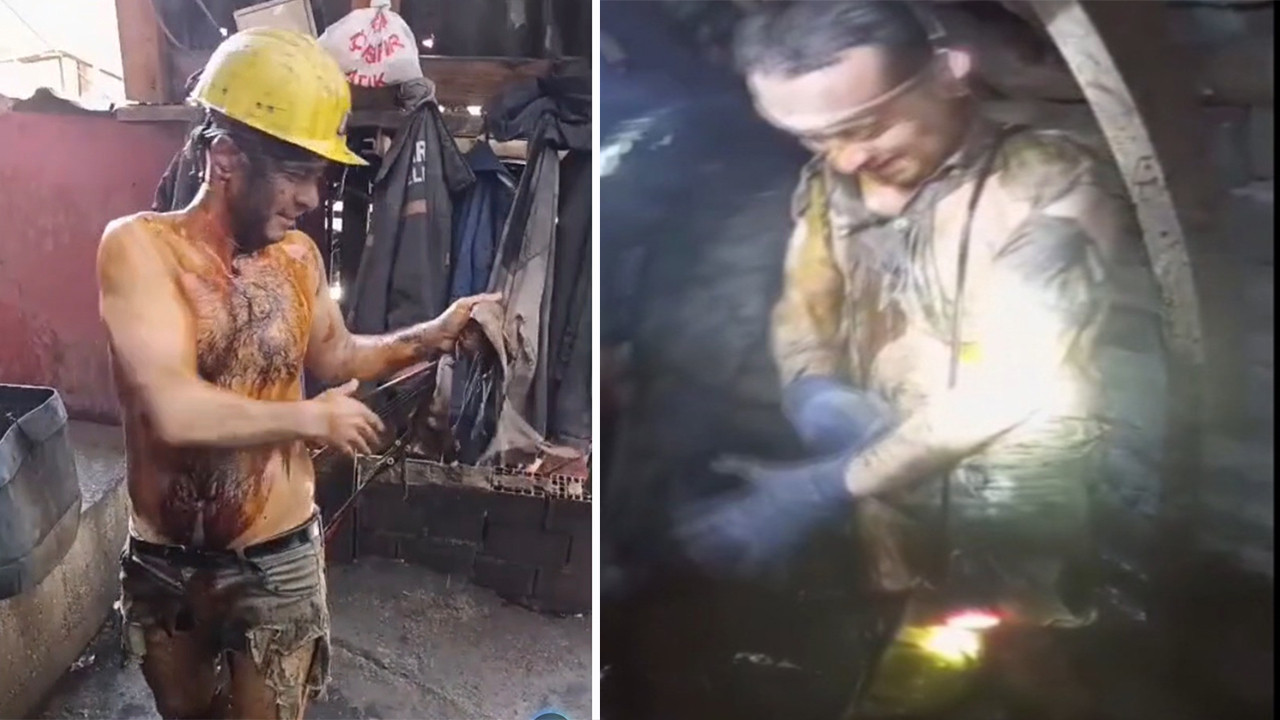 Zonguldak’ta Emekli Maden İşçisine Sıcak Bir Veda: Geleneksel Yağlı Şaka
